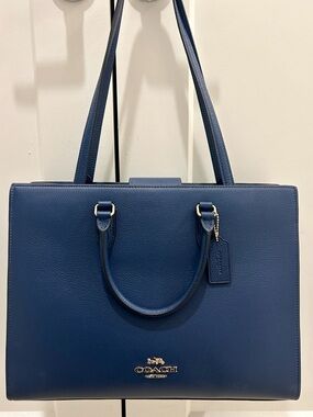 Coach (NWT) Maggie Tote Bag in Deep Blue